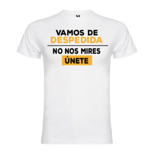 Camiseta Blanca Despedida